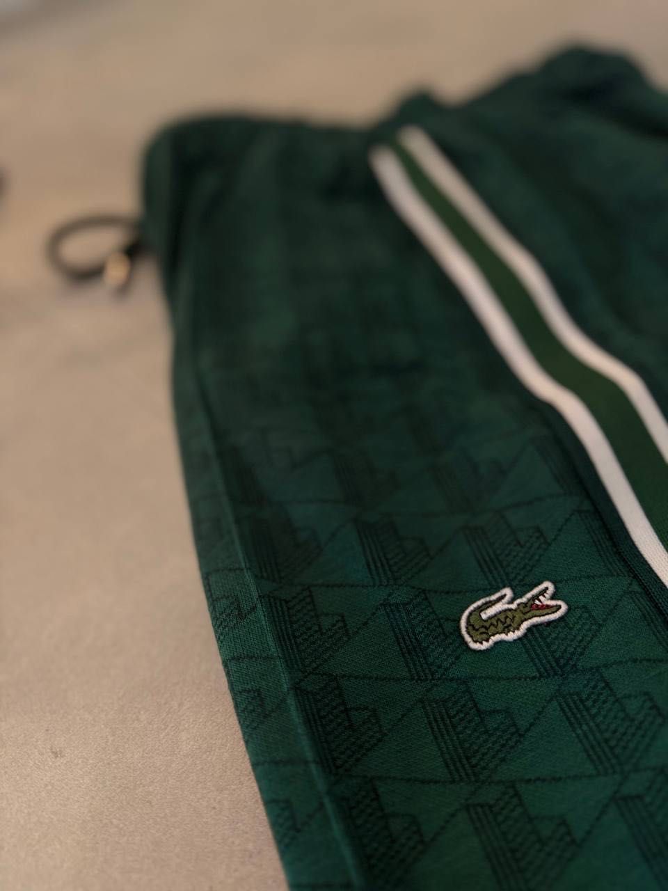 Dres Lacoste Monogram Green
