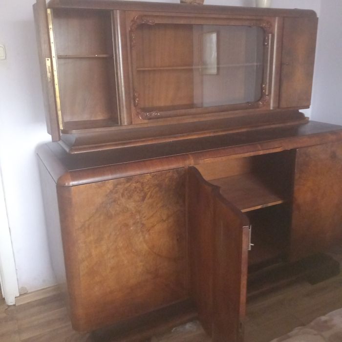 Zestaw starych mebli lata 60