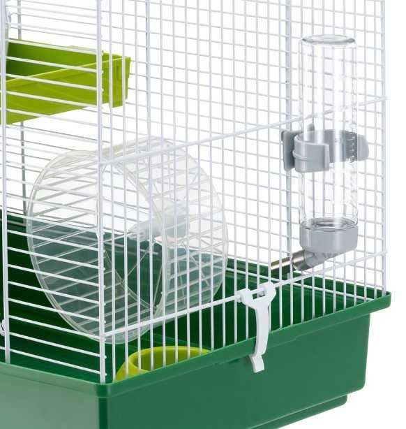 Просторная клетка HAMSTER DUO для хомяков/крыс.NEW.Италия. 46x29x38cм