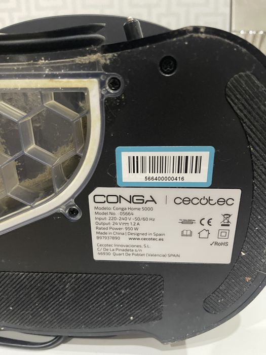 Base auto vazante conga home 5000