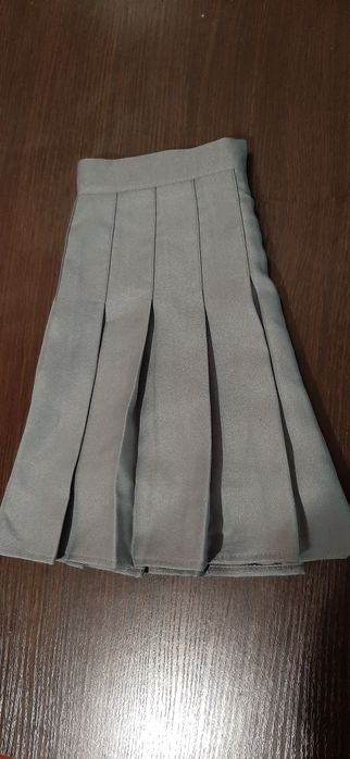Юбка с шортами серая ХС-С
