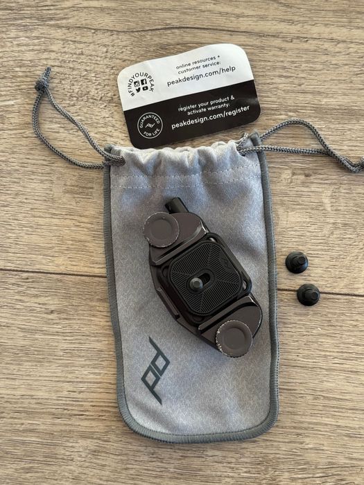 Uchwyt Peak Design Capture V3 z płytką standard