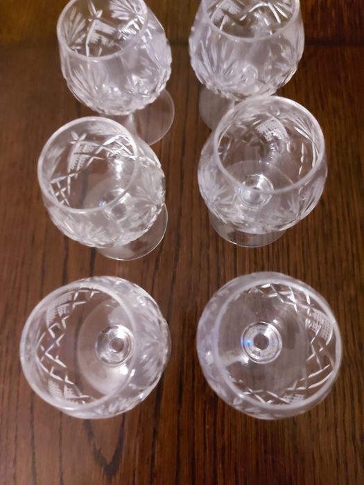 Kieliszki kryształowe