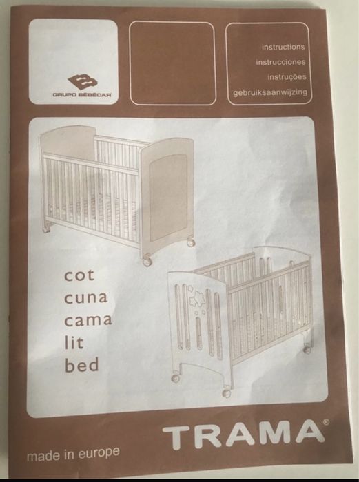 TRAMA Cama Gamma c/ colchão visco Trama Berço