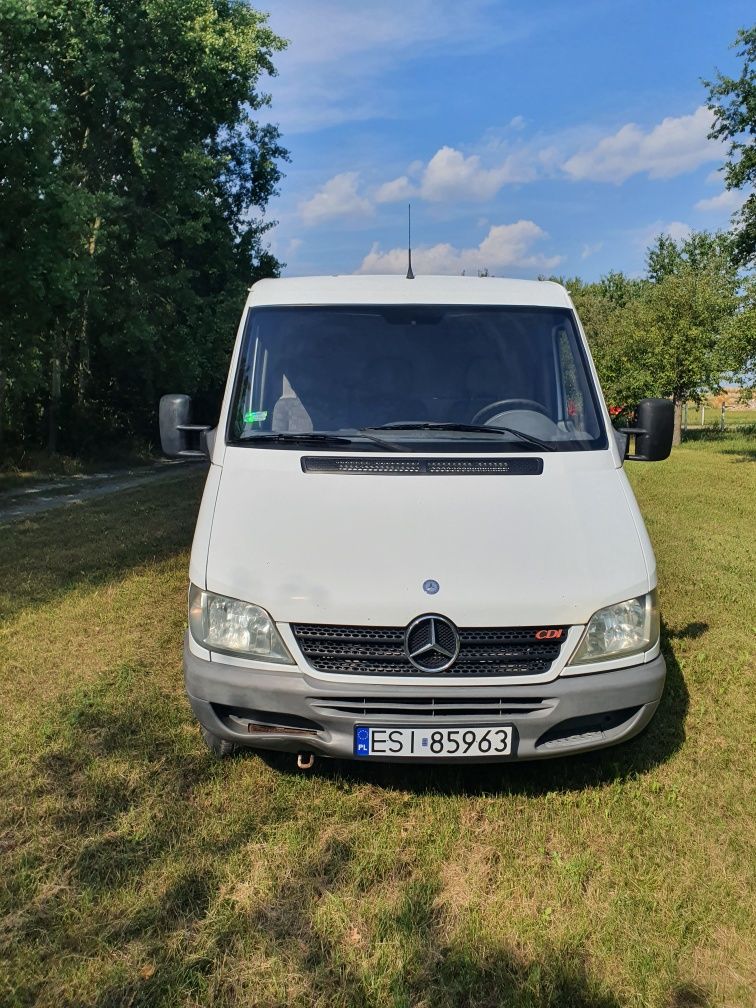 Mercedes-Benz Sprinter 216cdi 2.7 160km 254k km z zabudową budowlaną !