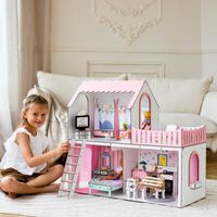 Ляльковий будинок Барбі меблі Вітальня в подарунок Кукольный дом Барби