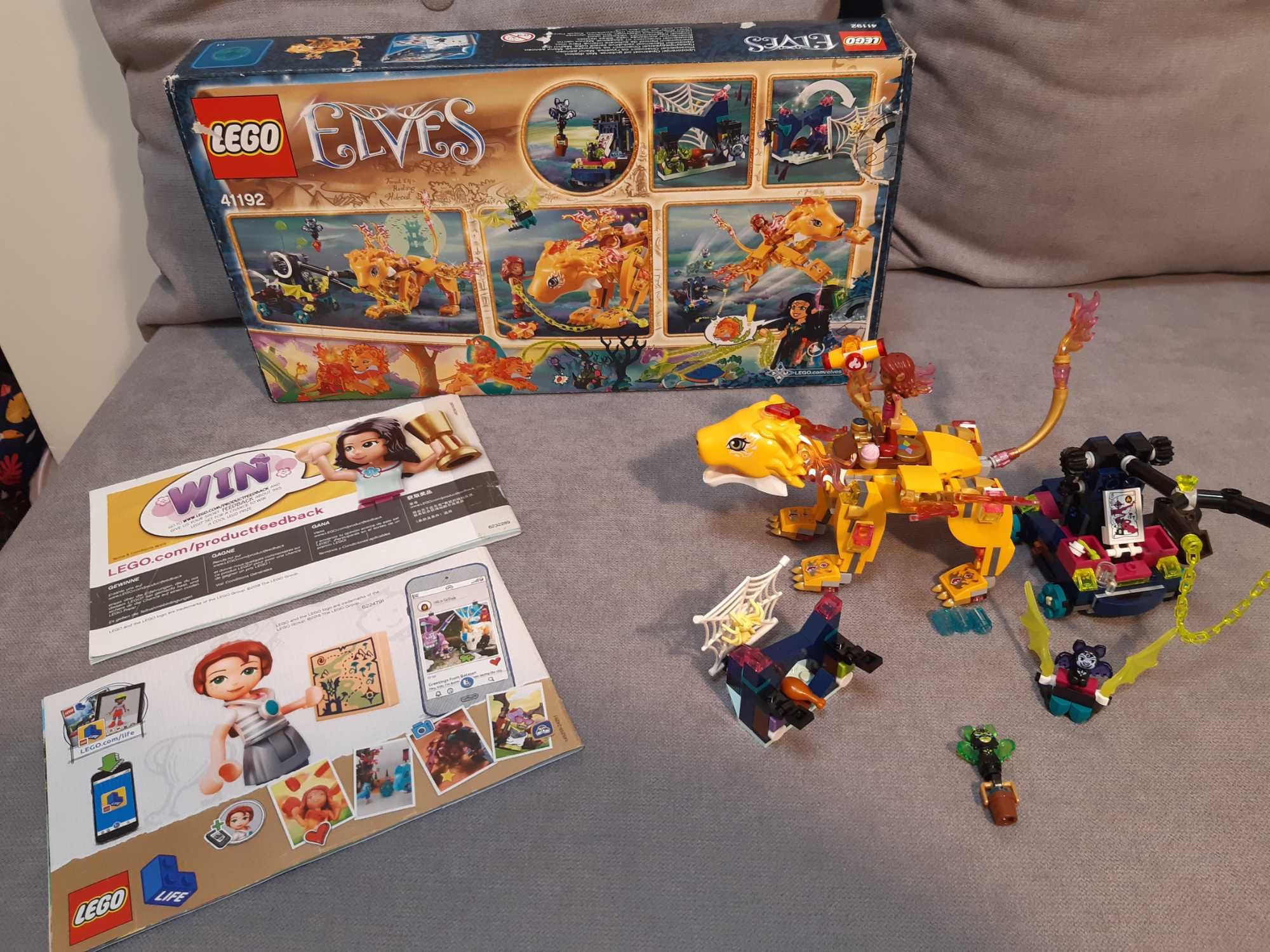 LEGO Elves 41192 - Azari I Schwytanie Lwa Ognia