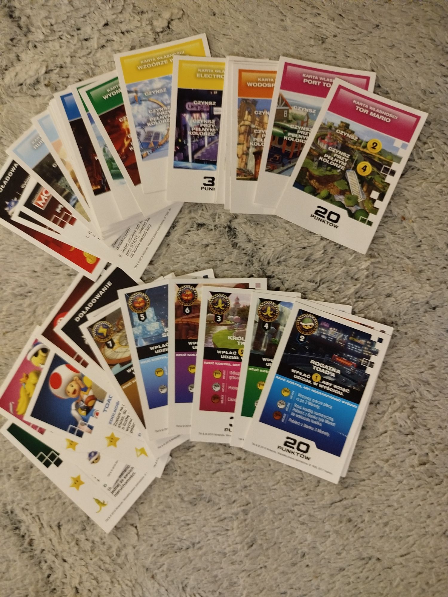 Gra planszowa Mariokart monopoly