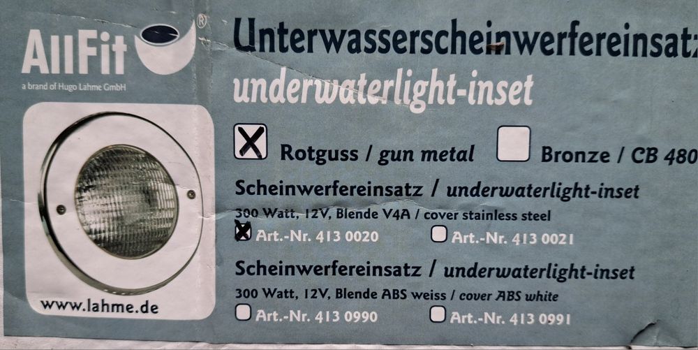 Lampa basenowa AllFit