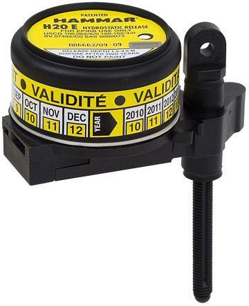 Zwalniaki hydrostatyczne do radiopław EPIRB