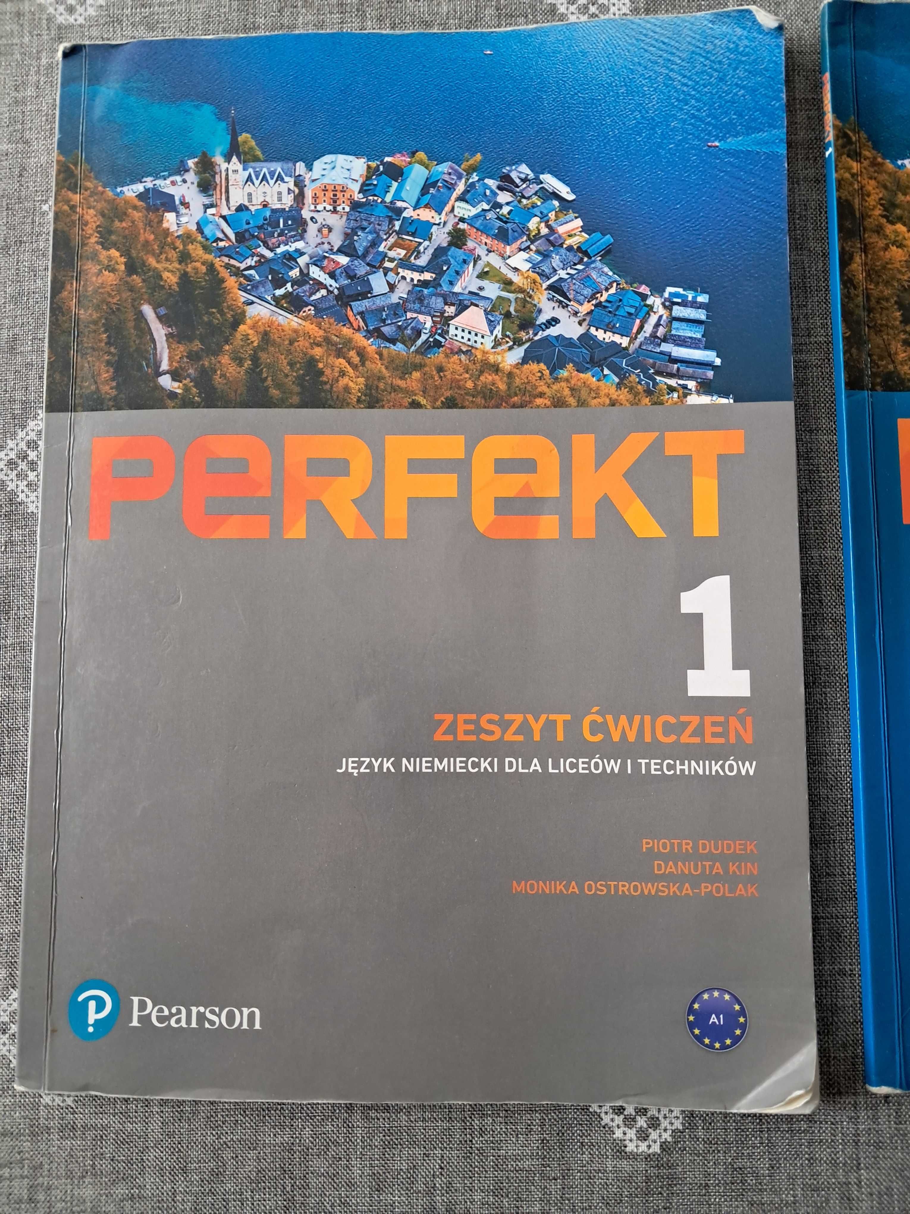 Podręcznik  j. niemiecki -PERFEKT 1  Zestaw podręcznik, ćwicz, starter