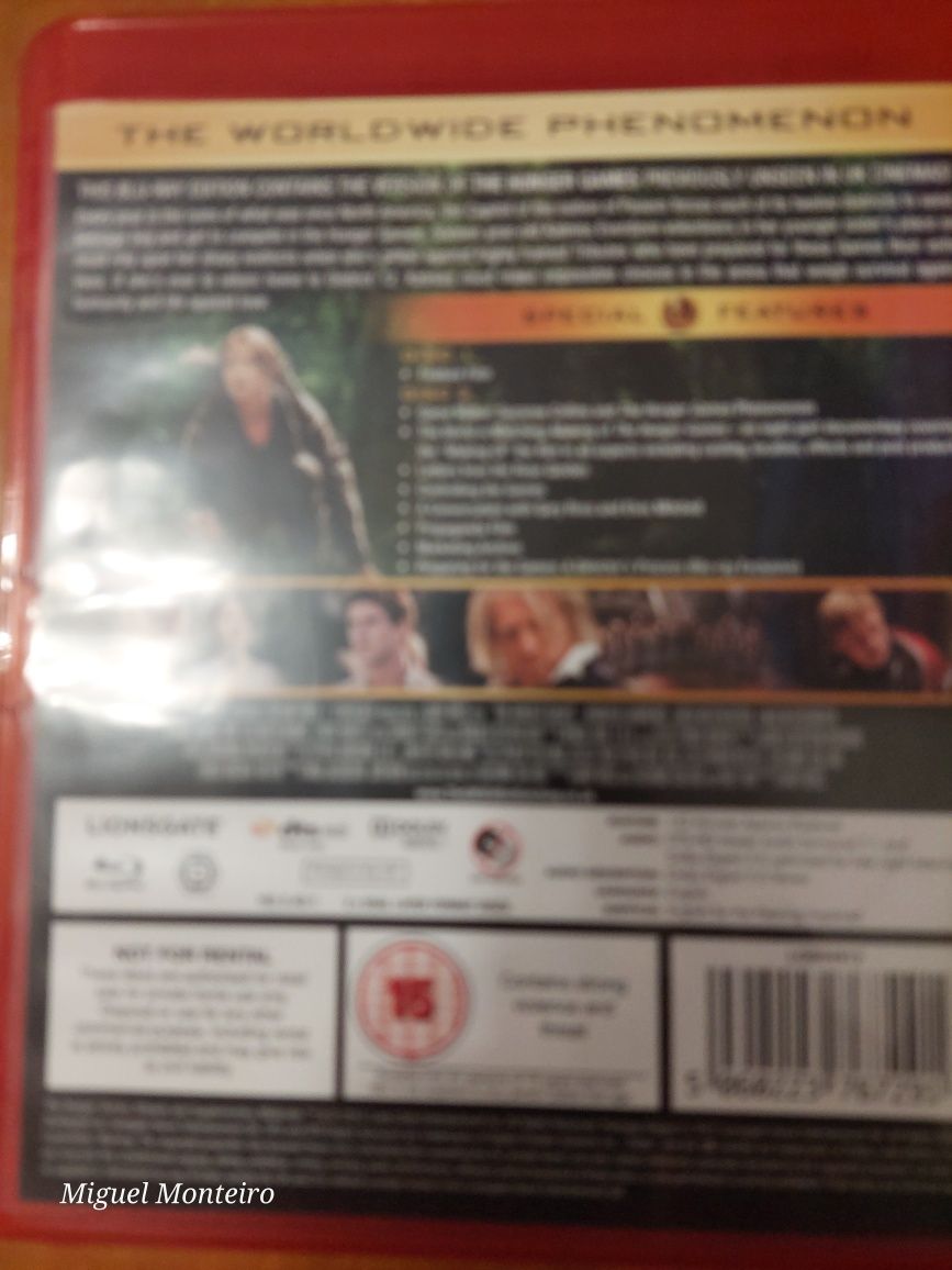 Blu Ray hunger games edição 2 discos