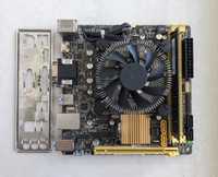 Комплект mini ITX материнка Asus H81I-PLUS +core i3-4150T +8Gb s1150