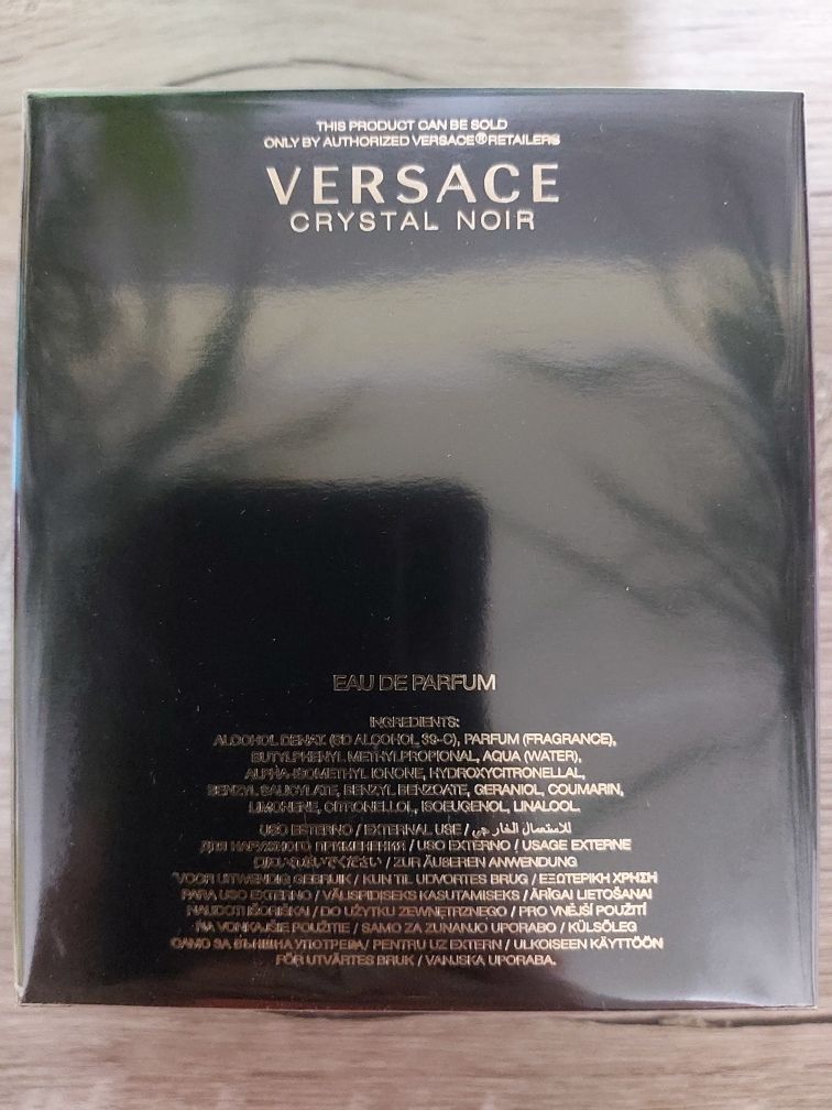 Versace Crystal Noir 90 мл парфюм женский.Версаче Кристал Нуар