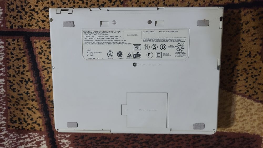 Ноутбук COMPAQ LTE Elite 4/50E