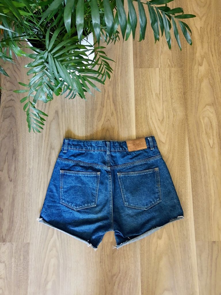 Letnie jeansowe szorty ZARA spodenki jeans XS