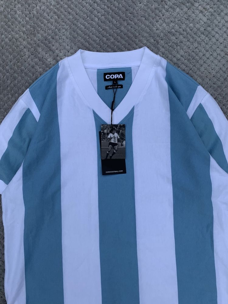 Copa x Diego Maradona Argentina 1960's Short Sleeve Retro Shirt футбол