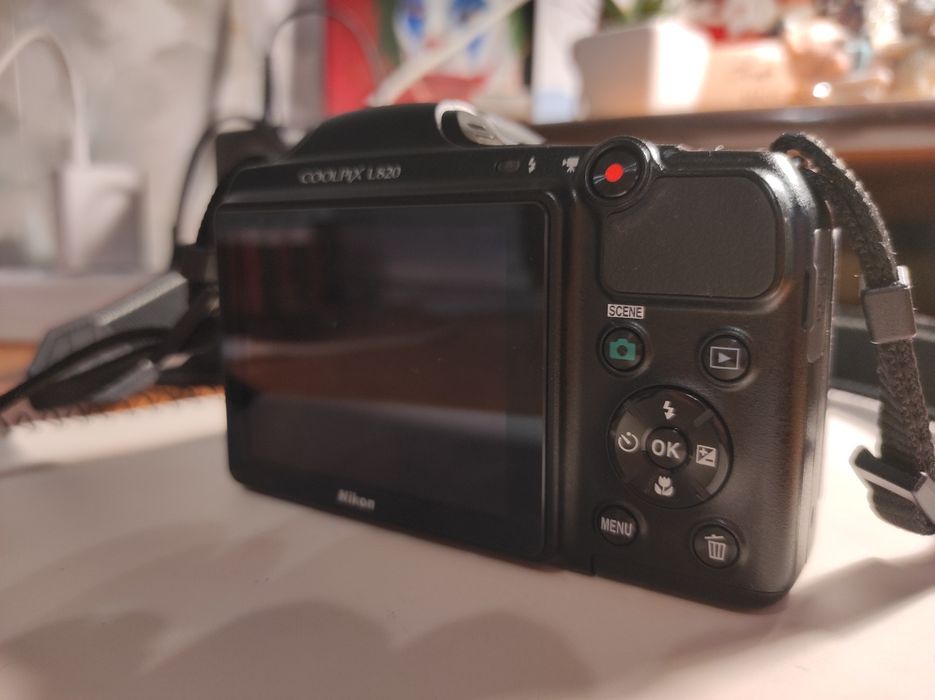 Фотоапарат Nikon Coolpix L820 Black