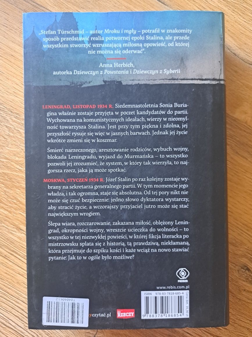Książka "Mrok i mgła" Stefan Türschmid