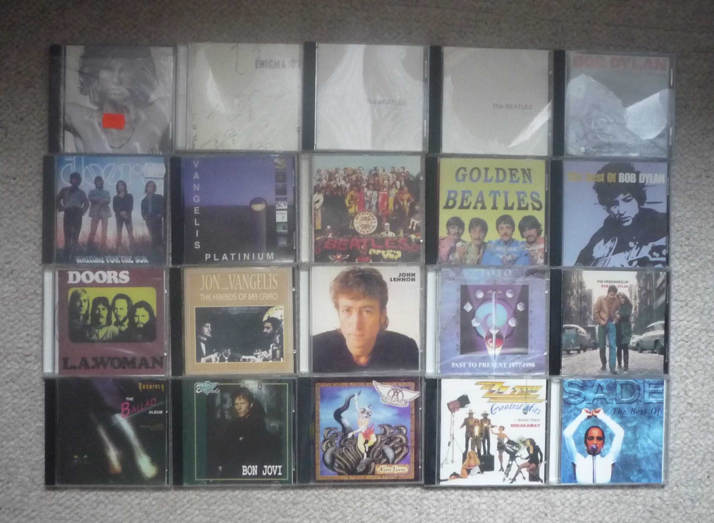 44 płyt CD rock: Queen, Pink Floyd, Dire Straits, Sting, Jethro Tull