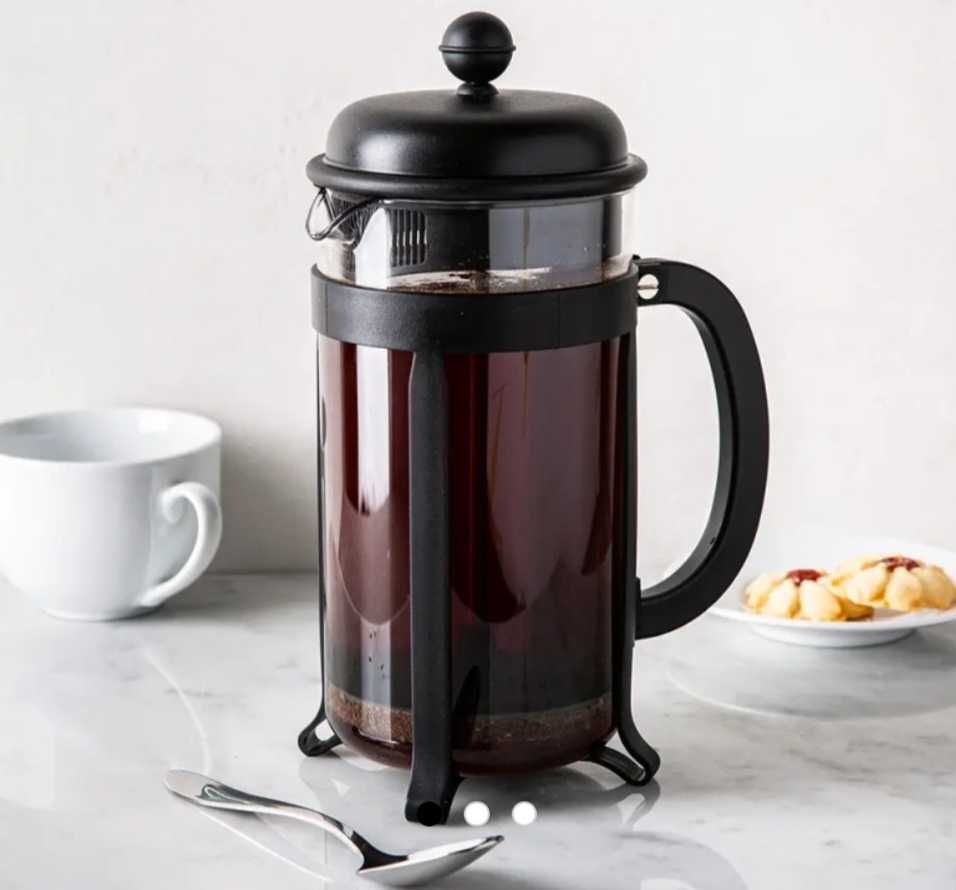 Bodum Zestaw Java Set, Zaparzacz do kawy French Press i Kubek podróżny