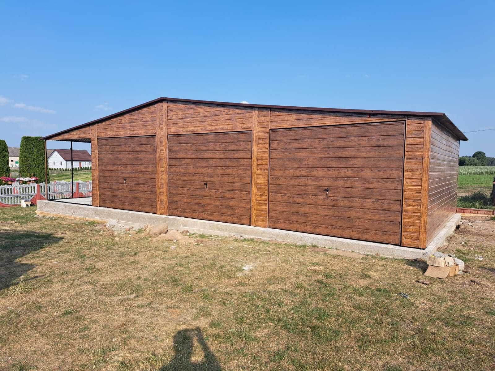 CARPORT - Wiata Samochodowa  ZADASZENIE - Garaż Blaszany - Maj-Blach