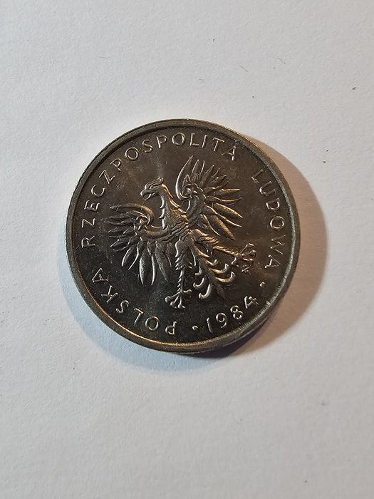 Moneta nr.5 nominał 10 zł 1984 rok za 10 zł