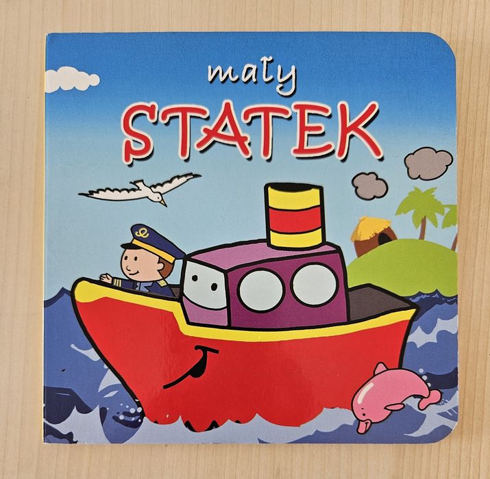 Zestaw 2 książek, książeczek: "Mały lisek", "Mały statek" + gratis