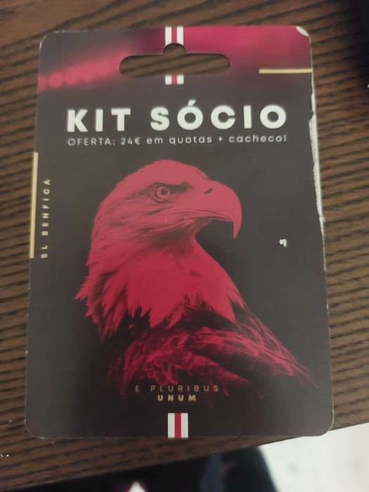 Kit sócio benfica
