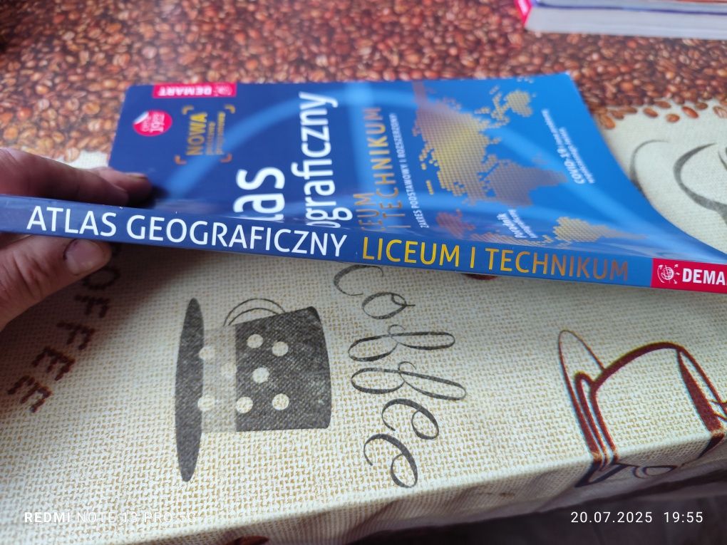 Książka Atlas geograficzny