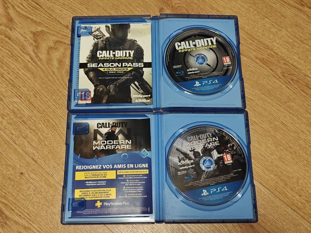 Lote de 2 Jogos PS4 - Call of Duty
