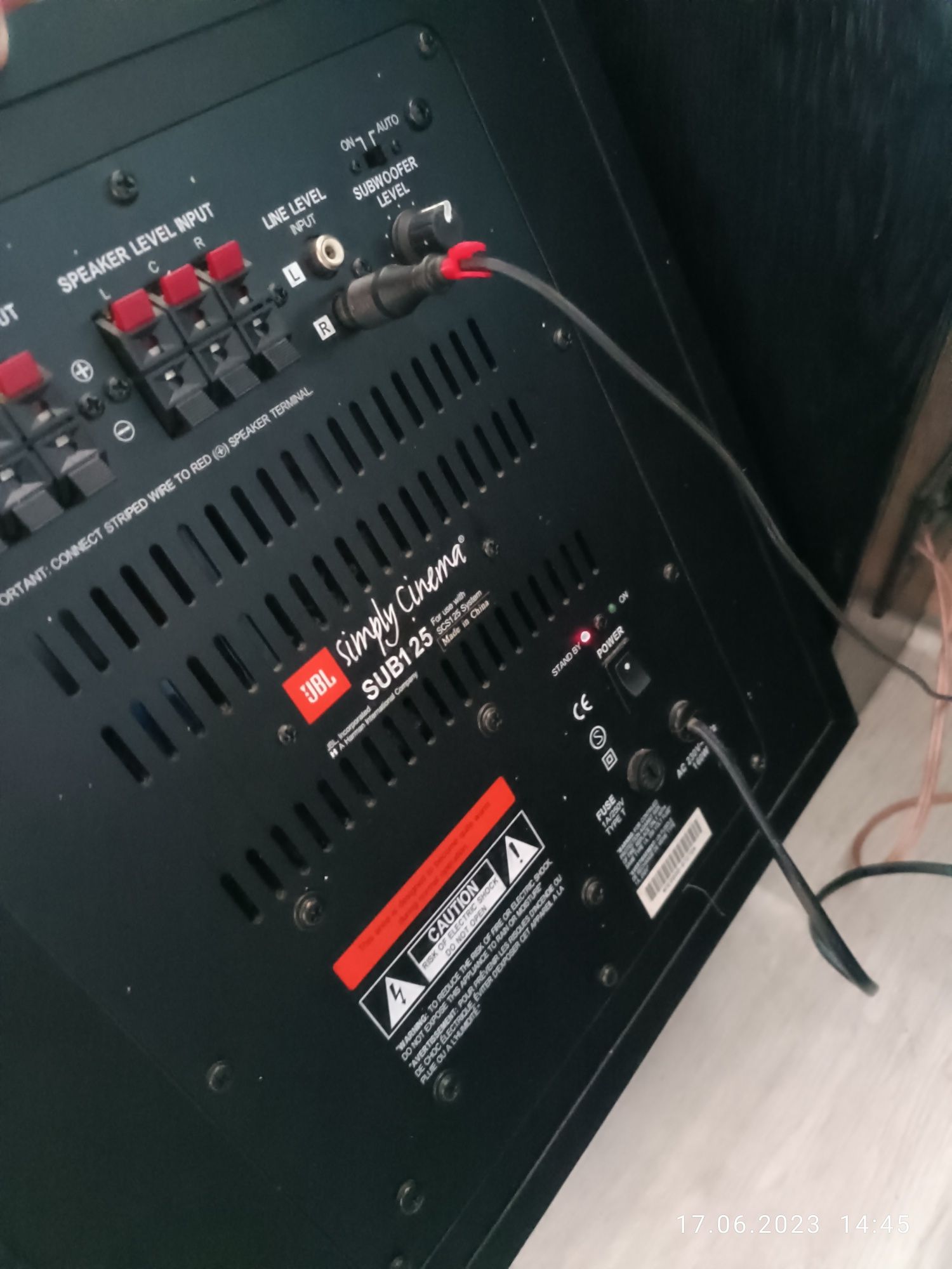 Subwoofer JBL aktywny 2szt