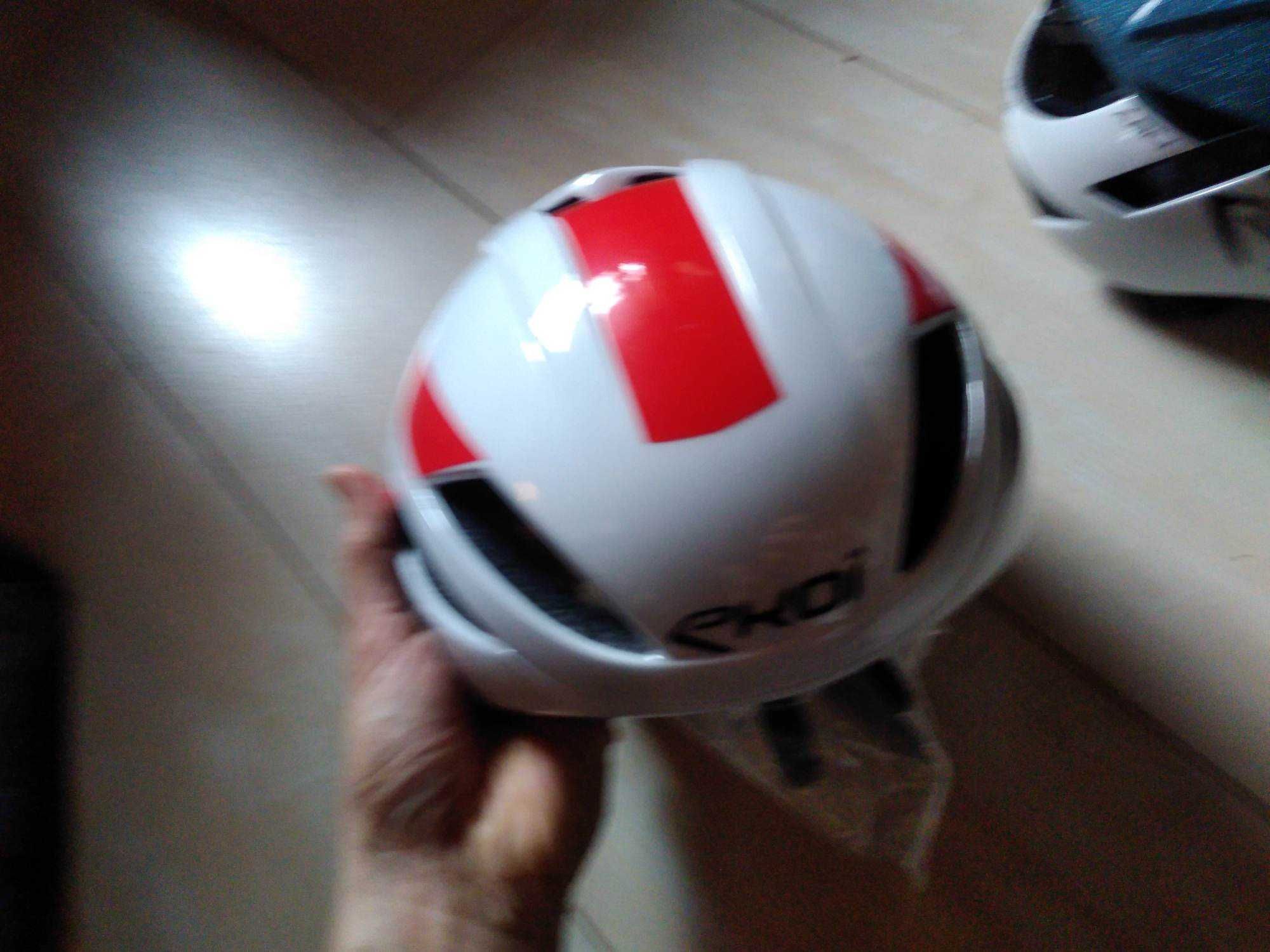 Ekoi ar 14 kask aero jak nowy 54-58 M biały!!