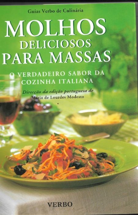 3 livros de culinária da Verbo