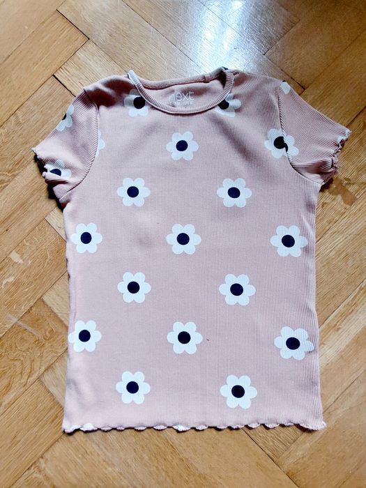 Next bluzeczka z prążkowanej bawełny r. 122