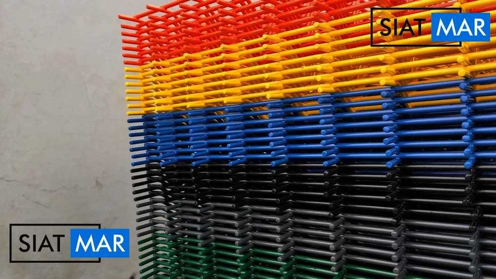 Ogrodzenie panelowe KOMPLET DOSTAWA panele fi 4i 5 mm 153 cm PRODUCENT