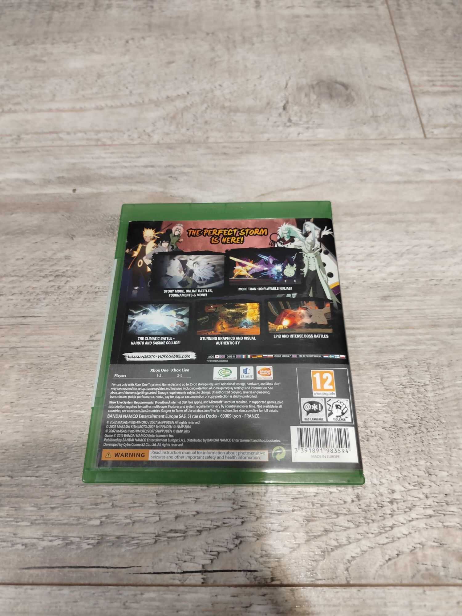 Gra Naruto Shippuden ultimate ninja storm 4 Xbox one
