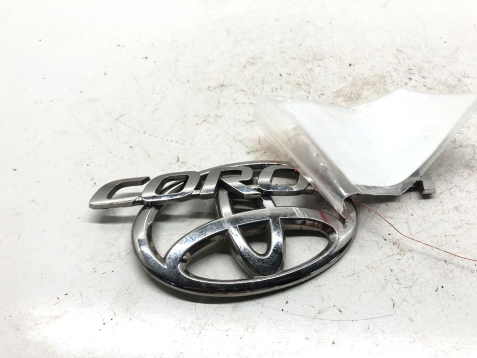 EMBLEMAT ZNACZEK KLAPY TYŁ LOGO - 86.00 PLN - TOYOTA COROLLA sedan (_E21_) 2019 - 2022 1.6 VVTi