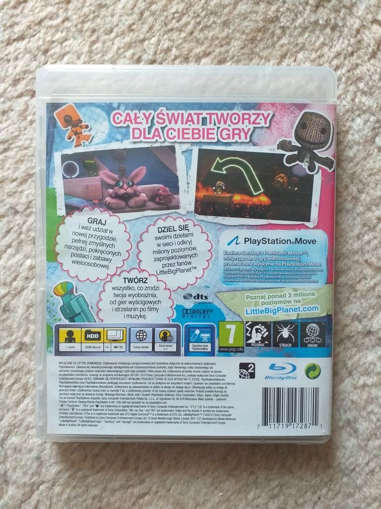 Little Big Planet 2 PL PS3 po polsku dubbing