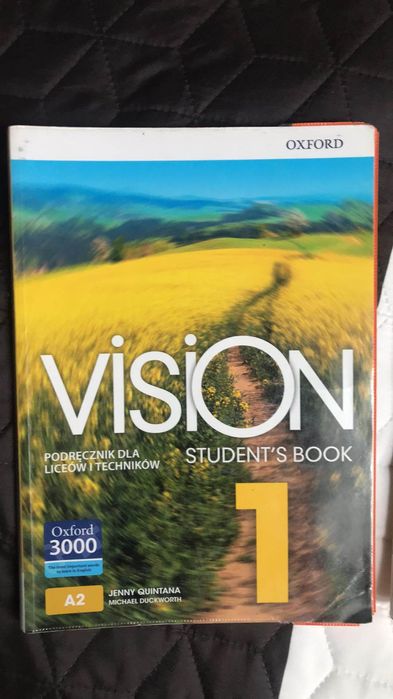 Sprzedam książki do angielskiego Vision 1