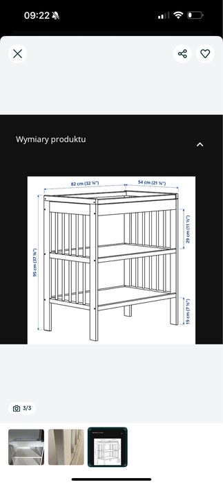 Przewijak Ikea Gulliver