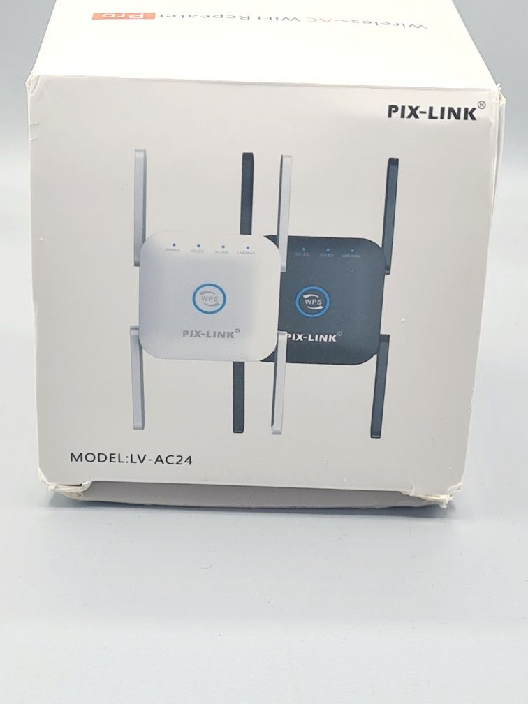 wzmacniacz sygnału WiFi REPEATER 1200 mb/s router PIX LINK LV-AC24