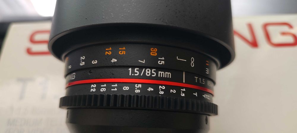 Obiektyw Samyang 85mm T1.5 MFT