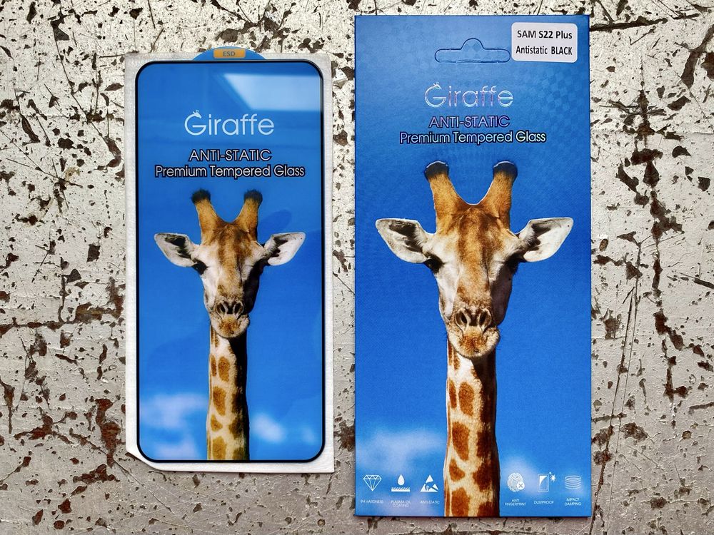Защитное стекло Giraffe Anti-static для Samsung S21FE S22 S22+ самсунг