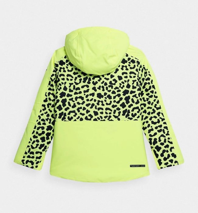 4F r.146 kombinezon narciarski kurtka spidnie narty NEON