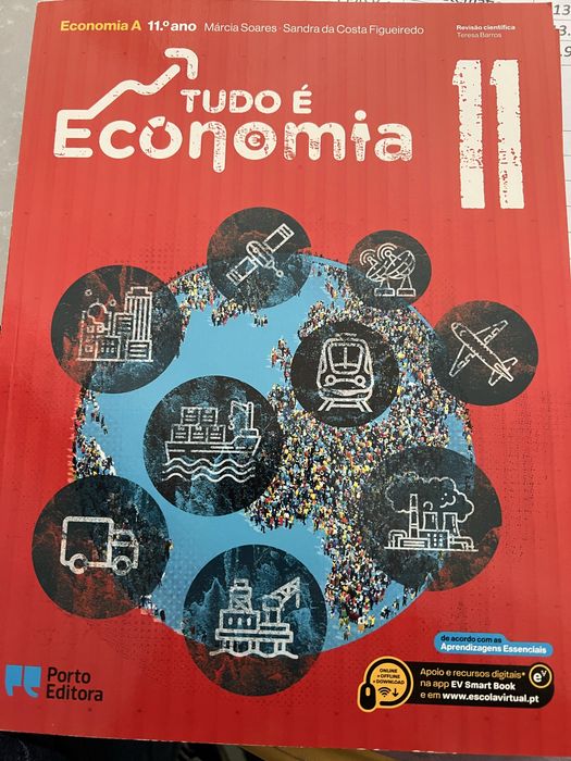 Manual Escolar Tudo e Economia 11 ano