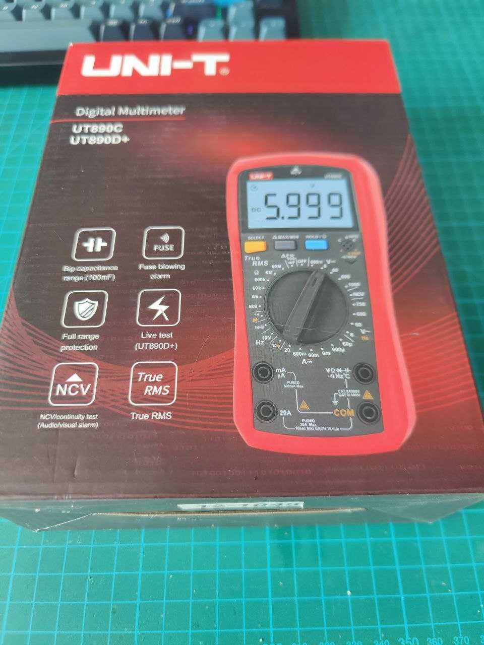Мультиметр UNI-T UT890D+