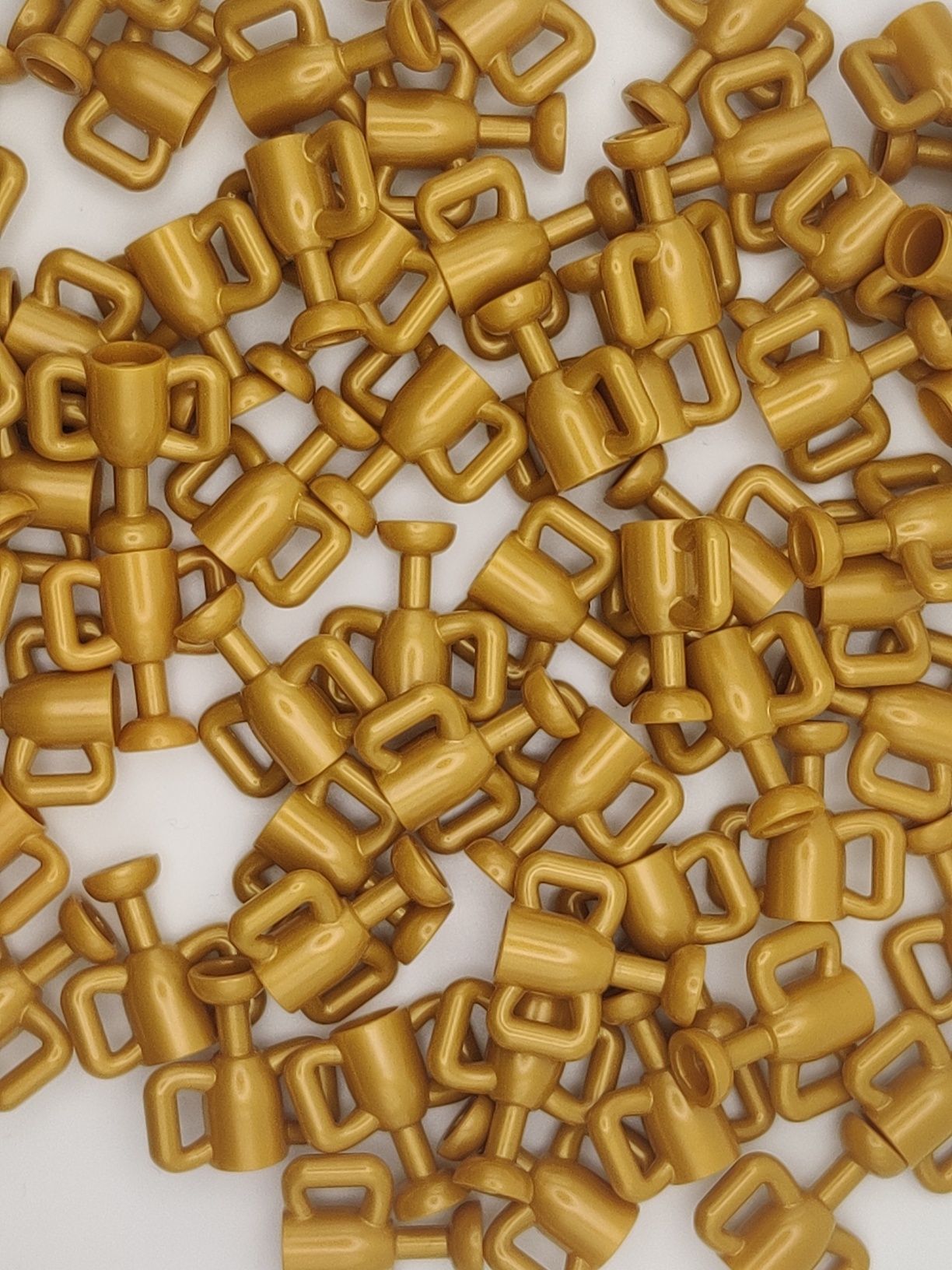 LEGO puchar 5 sztuk kolor złoty - elementy mix