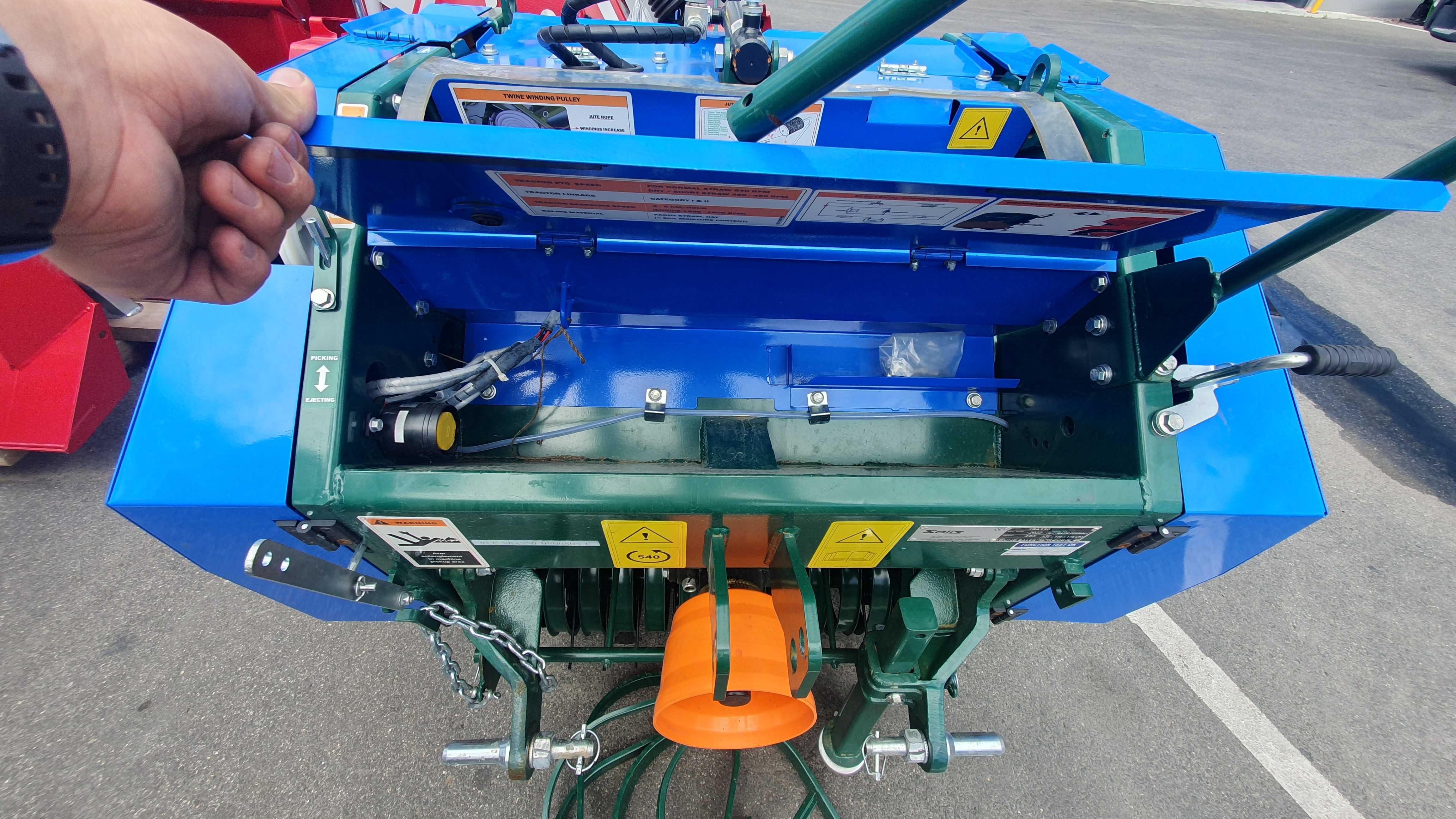 Mini prasa rolująca SOLIS SL-RB-0.8 - Prasa zwijająca Solis