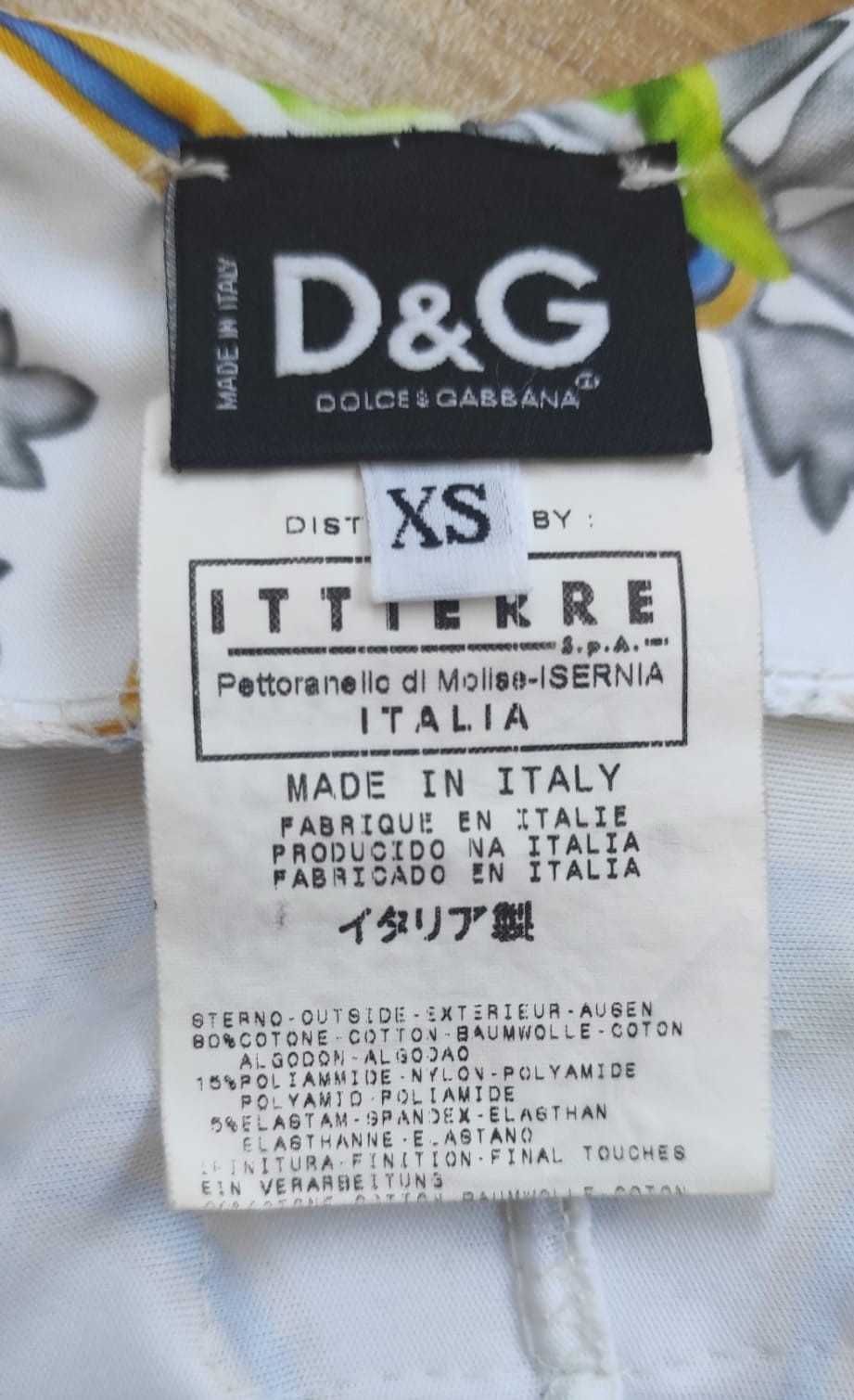 Włoska sukienka w cytryny od Dolce & Gabbana Italy